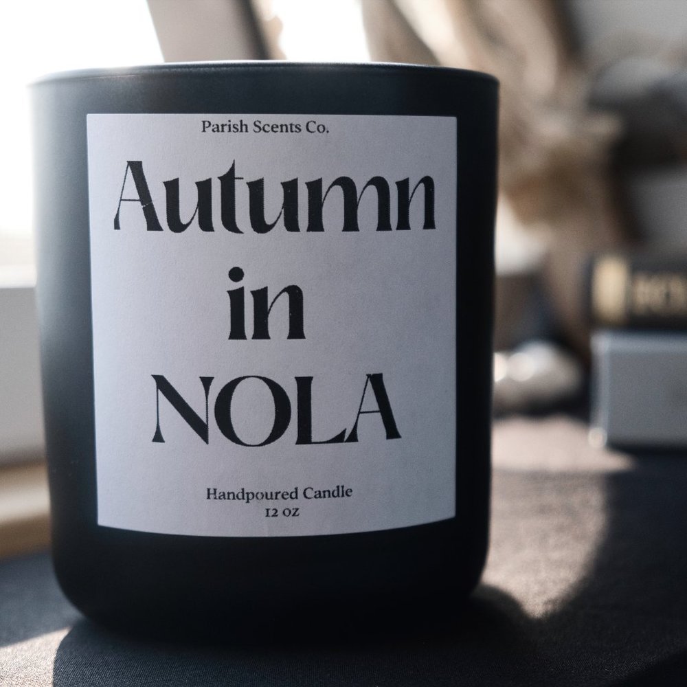Autumn in NOLA - A 12 oz. New Orleans Candle by Parish Scents - Picture 2 of 3